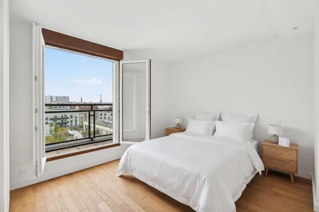 Chambre appartement en location moyenne durée à Asnières sur Seine